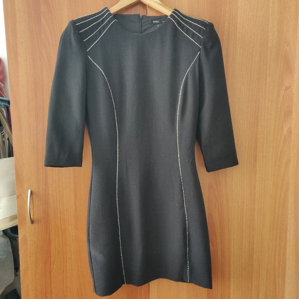 Mango Black Mini dress